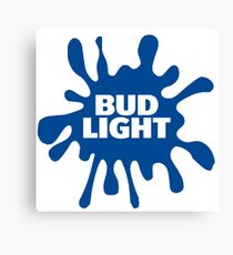 Bud Light Creative Gift Idea - American Beer Canvas Print