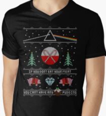 Hey Yule - Pink Christmas Men's V-Neck T-Shirt