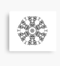 Lienzo Mandala de gato