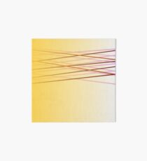 Design lines, on Gold Art Board