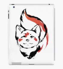 Little kitsune Japanese style inking. iPad Case/Skin