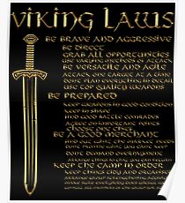 Viking Laws Posters | Redbubble