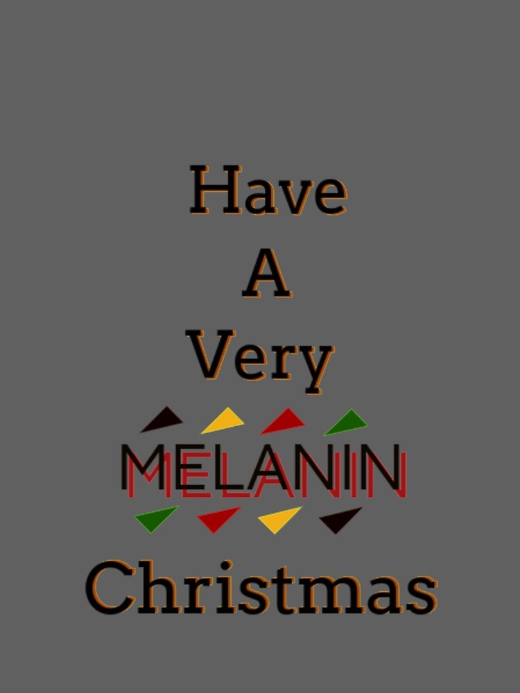 melanin christmas shirts