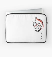 Little Kitsune Ink with sounds. Laptop Sleeve