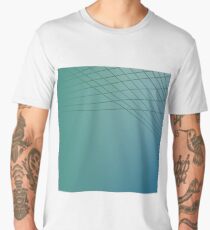 blue design blocks Men's Premium T-Shirt