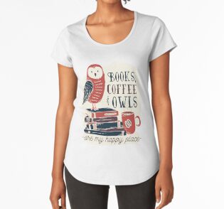 Coffee t-shirts for bookworms and coffee lovers