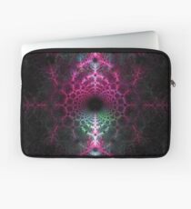 Sinister Ice Crystal - Fractal Artwork Laptop Sleeve