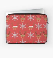 Reindeers - Merry Christmas Laptop Sleeve