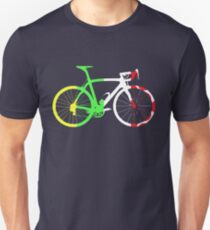Bike Tour de France Jerseys (Vertical) (Big) Slim Fit T-Shirt