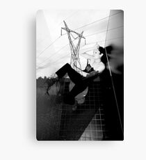 POWERED CUBICLE 3 Canvas Print