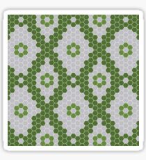 Six corners pattern 8 Sticker