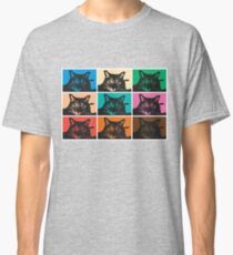 Farbige herzige Katzen Classic T-Shirt