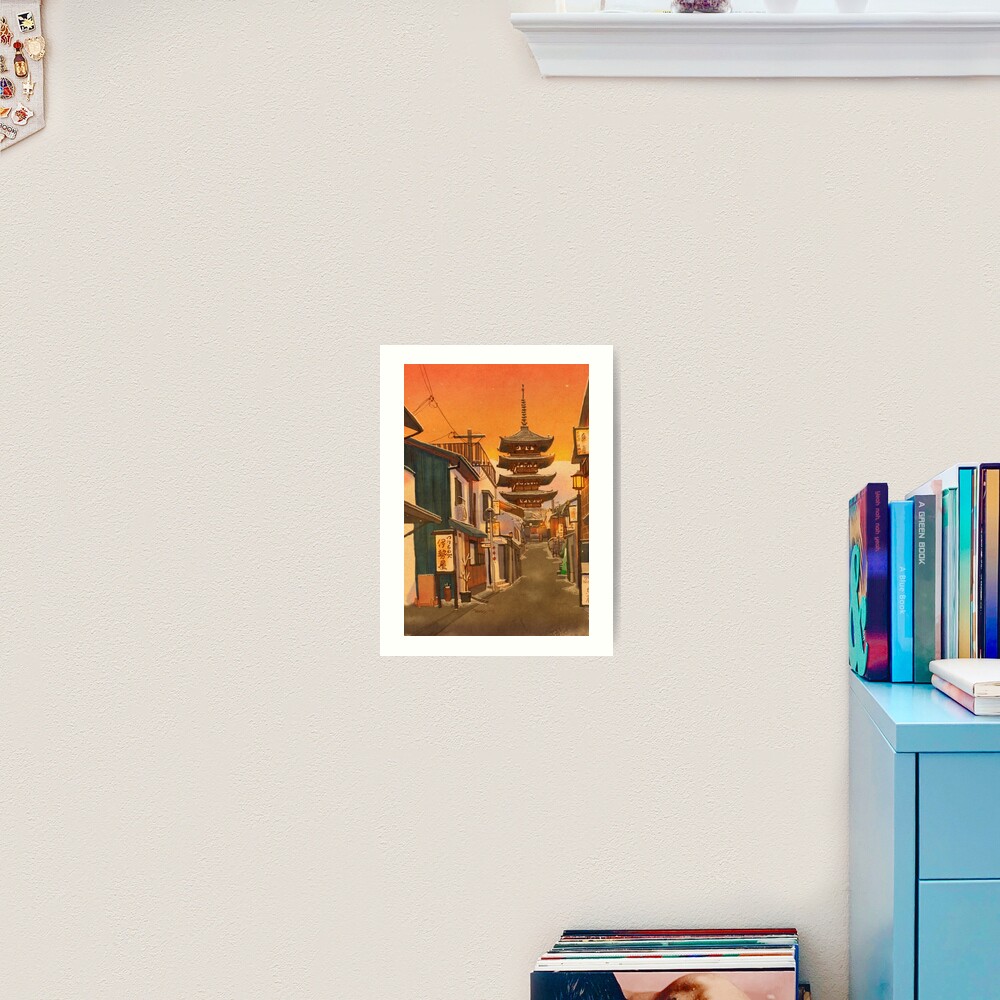 Yasaka Pagoda, Kyoto, Japan Art Print