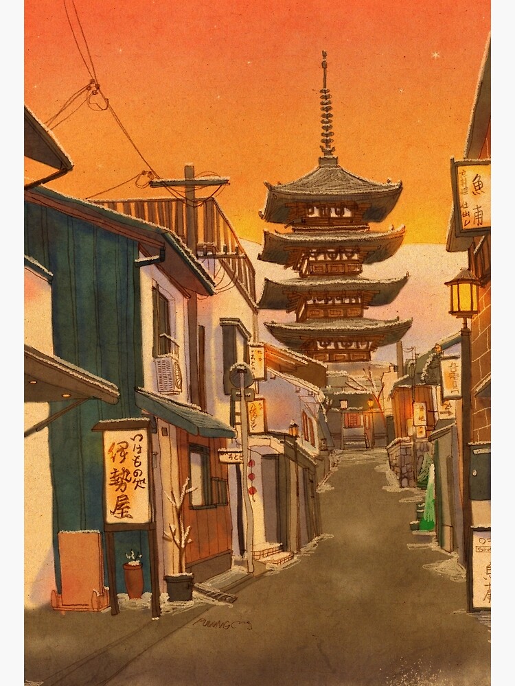 Yasaka Pagoda, Kyoto, Japan by puuung1