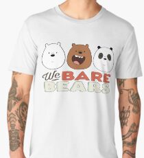 We Bare Bears - Heads Men's Premium T-Shirt