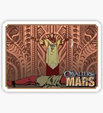 Cavaliers Art: Ziggur Sticker