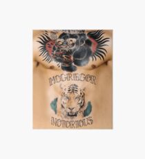 Conor McGregor Tattoos Brust und Bauch Galeriedruck