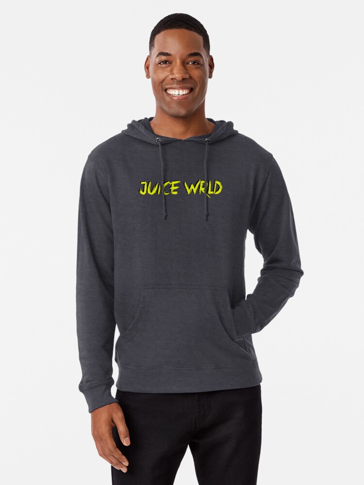 juice wrld yellow hoodie