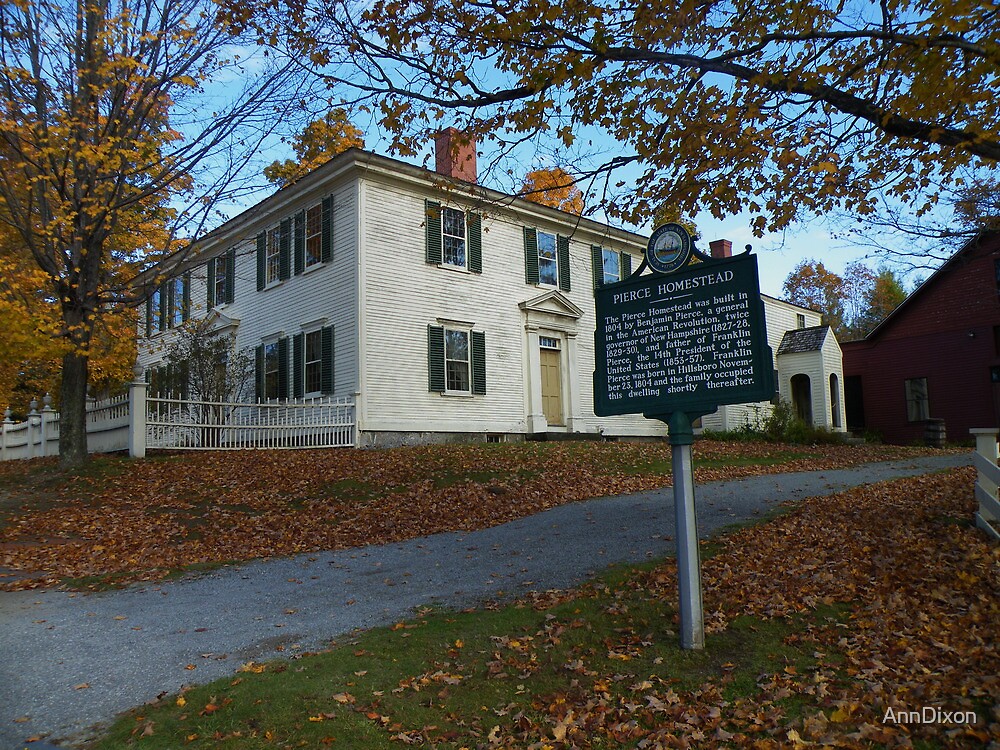 "The Pierce Homestead, New Hampshire, USA" by AnnDixon Redbubble