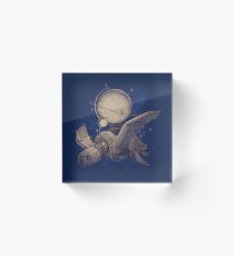 Globe Transporter Acrylic Block