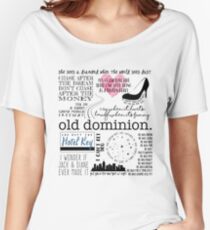 Old Dominion Lyrics Women's Relaxed Fit T-Shirt