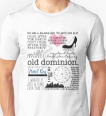 Old Dominion Lyrics Unisex T-Shirt