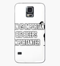 Fitness: Education Is Important, But Biceps Are Importanter Case/Skin for Samsung Galaxy