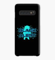 Black Alert (small) Case/Skin for Samsung Galaxy