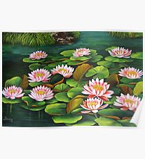 Water Lilies Poster