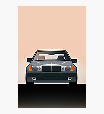 Modern Euro Icons Series Mercedes Benz W124 500E Photographic Print