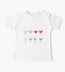 BT Eiscreme-Herz Baby T-Shirt