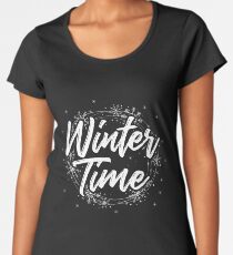 winter Premium Scoop T-Shirt
