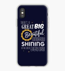 Progress - White Text iPhone Case
