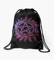 Mochila de cuerdas Supernatural Anti-Posesión Galaxy Print
