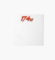 174hz No Fear Frequency Line Art Board Print