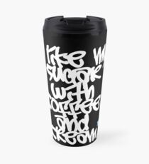 "I like my sugar with coffee and cream" Travel Mug