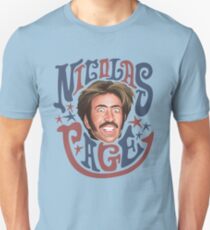 Nicolas Cage 3 Slim Fit T-Shirt