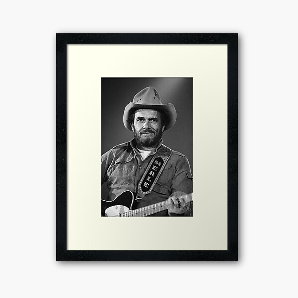 Merle Haggard Framed Art Print
