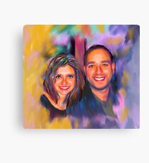 Custom Acrylic Portrait Canvas Print