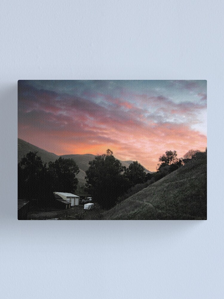 Alternate view of A Slight Detour Past McDonald's Canvas Print