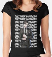 Does Jumin Han is gay? (UPDATED DESIGN) Women's Fitted Scoop T-Shirt