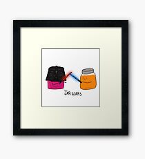Jar Wars Framed Print