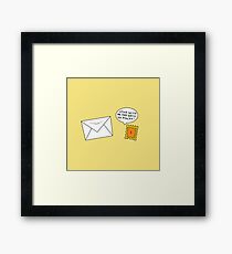 Postage Framed Print