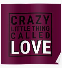 Crazy Little Thing Called Love Poster