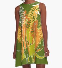 Brachio Grove A-Line Dress