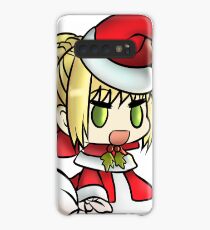 PADORU Frohe Weihnachten Meme Anime Schicksal / extra Hülle & Klebefolie für Samsung Galaxy