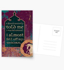 Unicorn Postcards