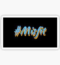 Misfit - hashtag Sticker