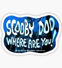 Scooby Doo Theme Sticker