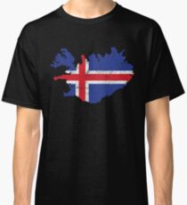 'Iceland' Cool Flag Iceland Classic T-Shirt